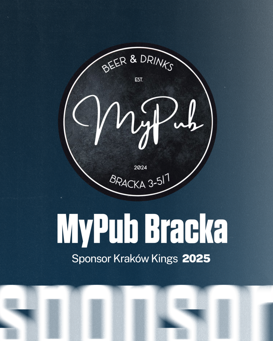 MyPub Bracka – nowy sponsor Kraków Kings