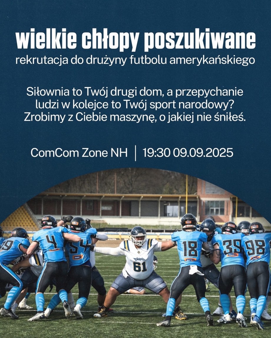 Wielkie chłopy poszukiwane