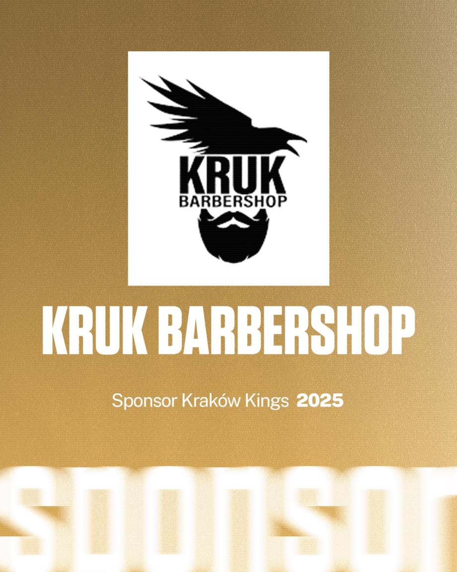 Kruk Barbershop – Nowy Sponsor Kraków Kings