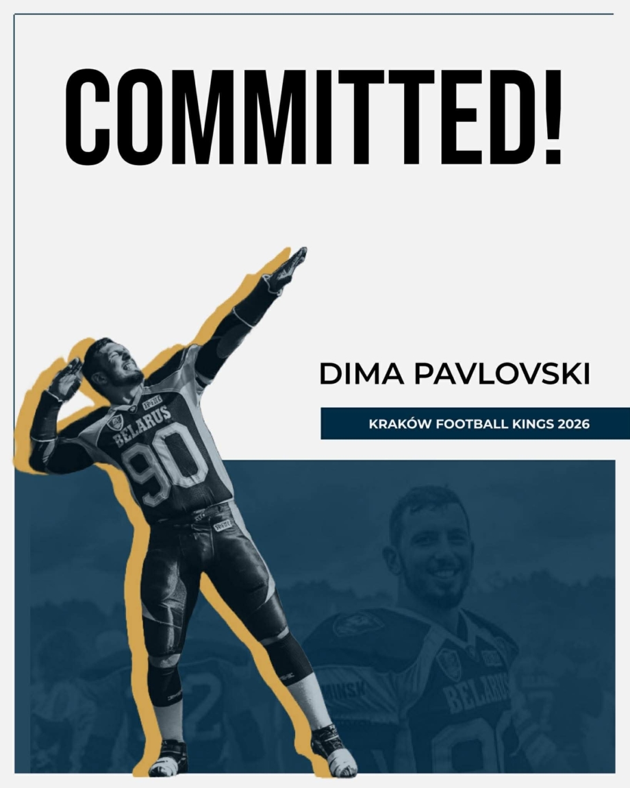 Nowy Linebacker w Kraków Kings