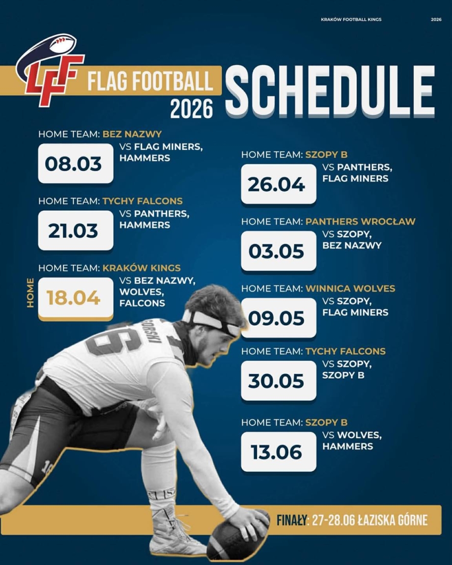 Rozkład jazdy Flagówki na sezon 2026