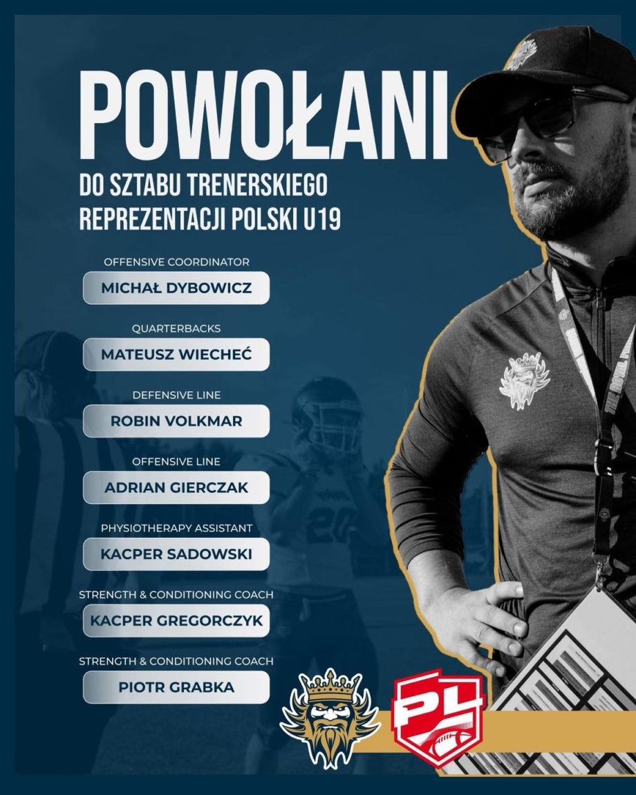 Powołania do sztabu reprezentacji U19