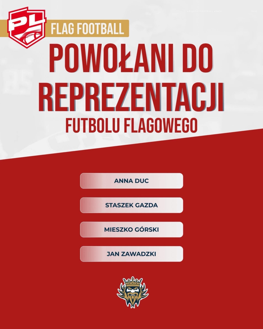 Powołania do reprezentacji futbolu flagowego